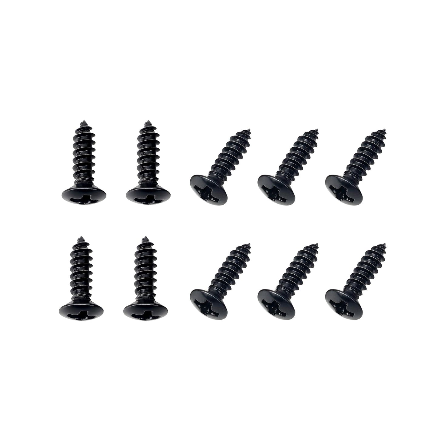 Banworks American #3 X 3/8 Stainless Steel Guitar/Bass Pickguard Screws Back Plate Screws Switch Plate Screws For Usa Gibson Les