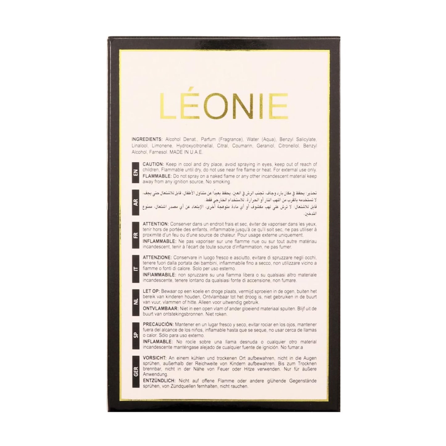 Leonie Intense by Maison Alhambra for Women - 3.4 oz EDP Spray