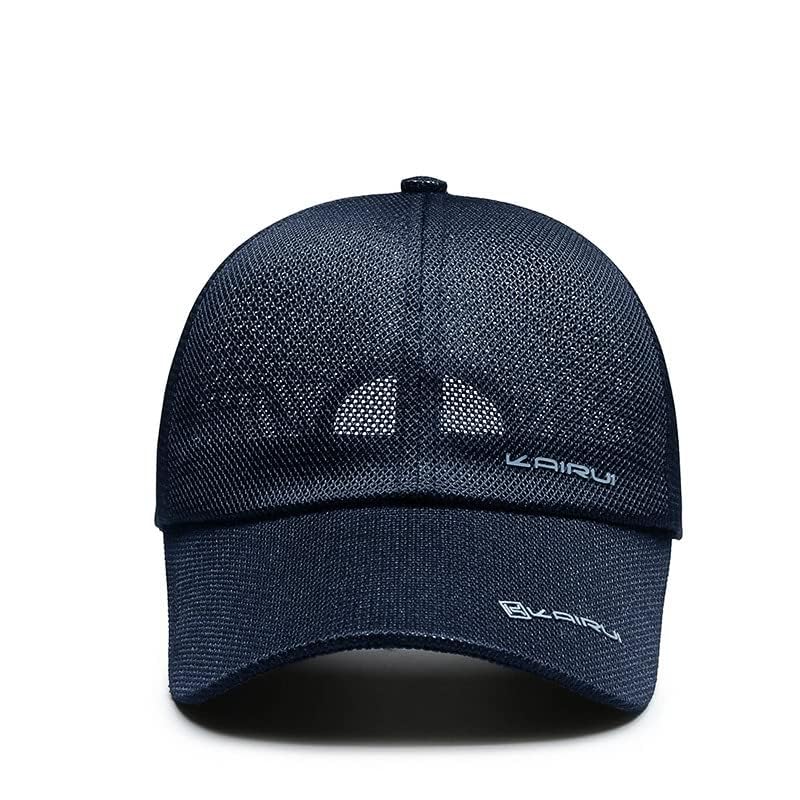 Baseball Cap for Men Summer Full Mesh Trucker Hats Breathable Running Hat Outdoor Sports