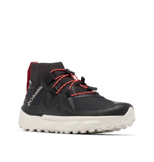 Columbia Women's Facet 75 Alpha Outdry, Black/Red Coral, 5.5