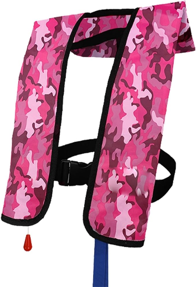 Manual Inflatable Life Jacket,Preserver PFD for Adults,Life Vest for Adult,Supports Weight up to 330 pounds