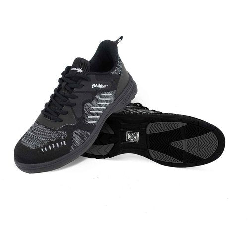 KR Strikeforce Admiral Black/Grey Men's Right Hand Only Performance Bowling Shoe (US Footwear Size System, Adult, Men, Numeric, Medium, 10)