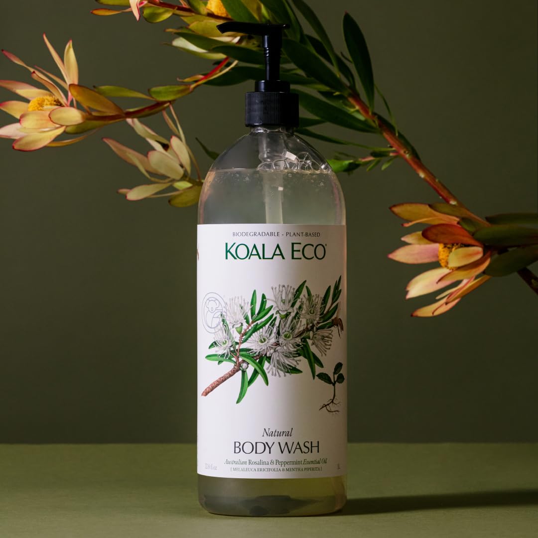 Koala Eco Rosalina & Peppermint Essential Oil Body Wash - 34 Oz