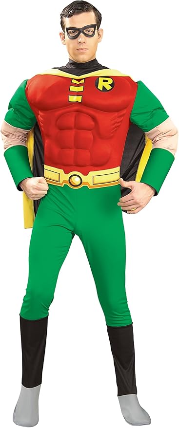 Men's Deluxe Robin Muscle Chest Costume