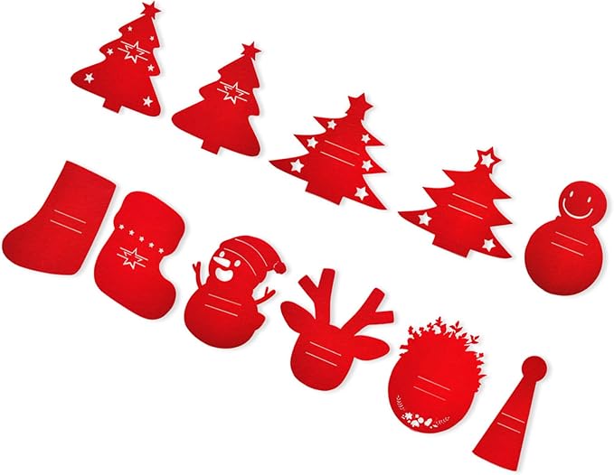 Christmas Table Setting Essential Cutlery Holders and Decorative Mats for Festival Dinners and Event Christmas Cutter Fork...
