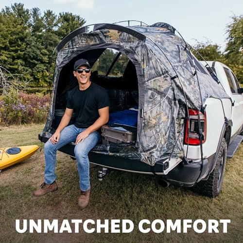 Napier Backroadz Truck Bed with Waterproof Material Coating, Comfortable and Spacious 2 Person Camping Tent, Compact and F...