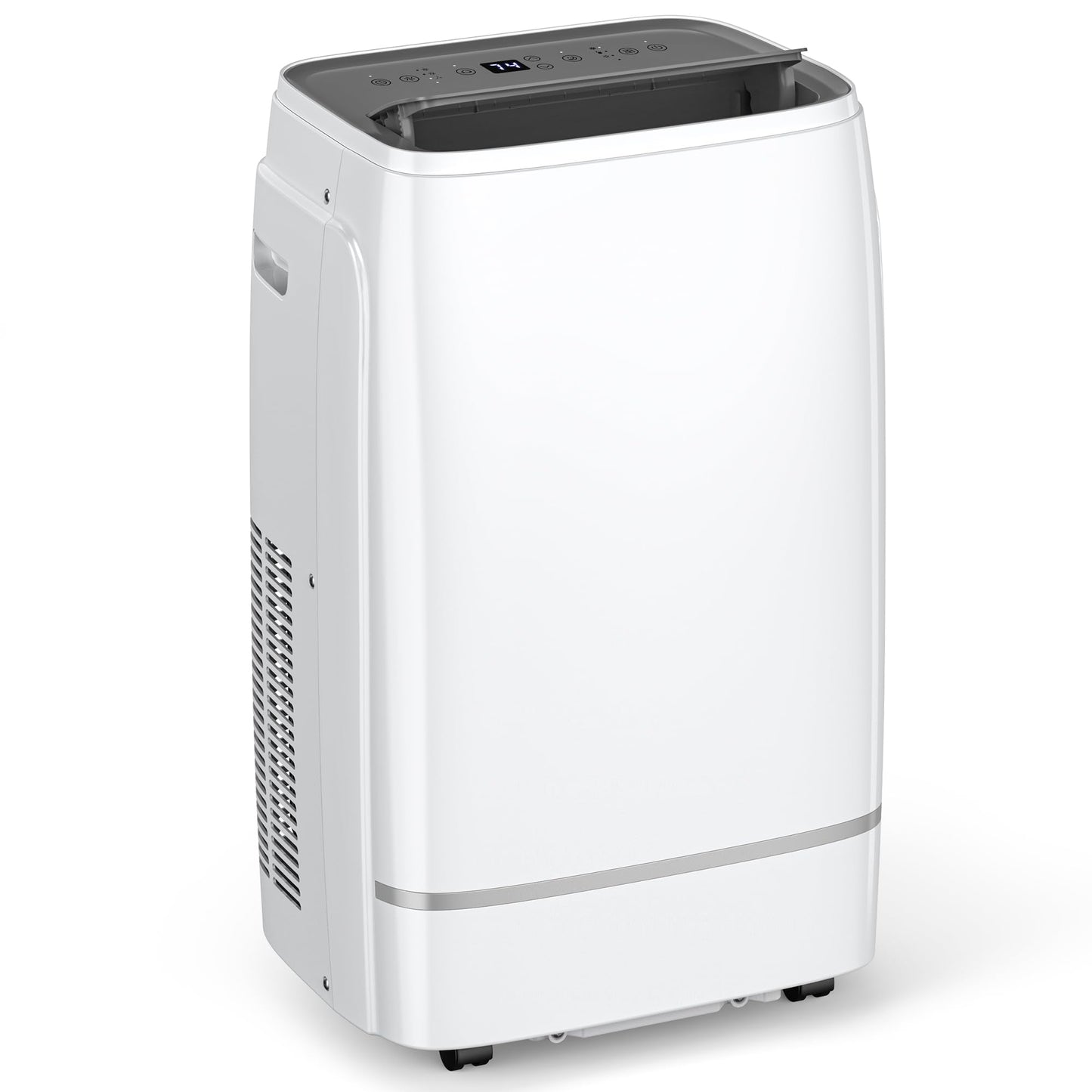 Electactic 12000 Btus Portable Air Conditioner With Cooling/Dehumidification/Fan/Sleep Mode, 4-In-1 Portable Ac With 24H Timer &