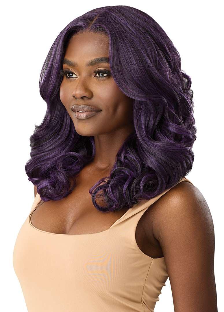 Outre Lace Front Wig - Melted Hairline - MH 107 (DR BROWN SUGAR SWIRL)