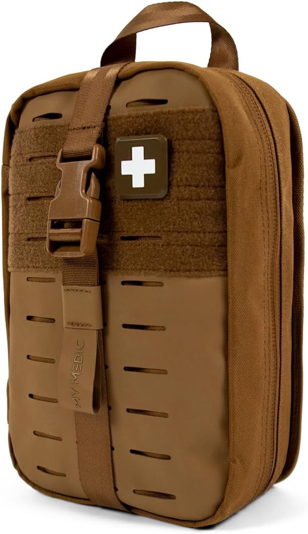 MY MEDIC MyFAK Standard - Ifak First Aid Kit - HSA FSA - 132 Life Saving Trauma and Medical Items - Survival Kit for Campi...