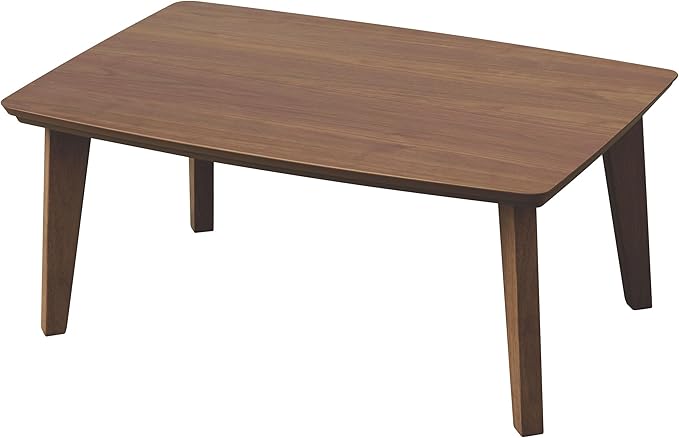 KEN JAPAN US-KLY Kotatsu Heater Table Low-Lying Dining and Work Desk (Rectangle W35.4 xD23.6 xH15.4 Inchies, Brown)