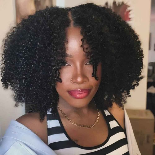 ISEE Glueless Wigs Human Hair Pre Plucked Pre Cut Ready to Wear Glueless Bob Wigs for Black Women 7x5 HD Lace Closure Wigs Human Hair 180% Density 10 Inch