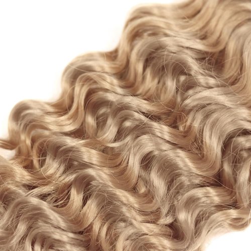Ash Blonde Bundles Human Hair Blonde Deep Wave Bundle #22 Human Hair 3 Bundles 20 22 24 inch Color #22 Deep Wave Bundle