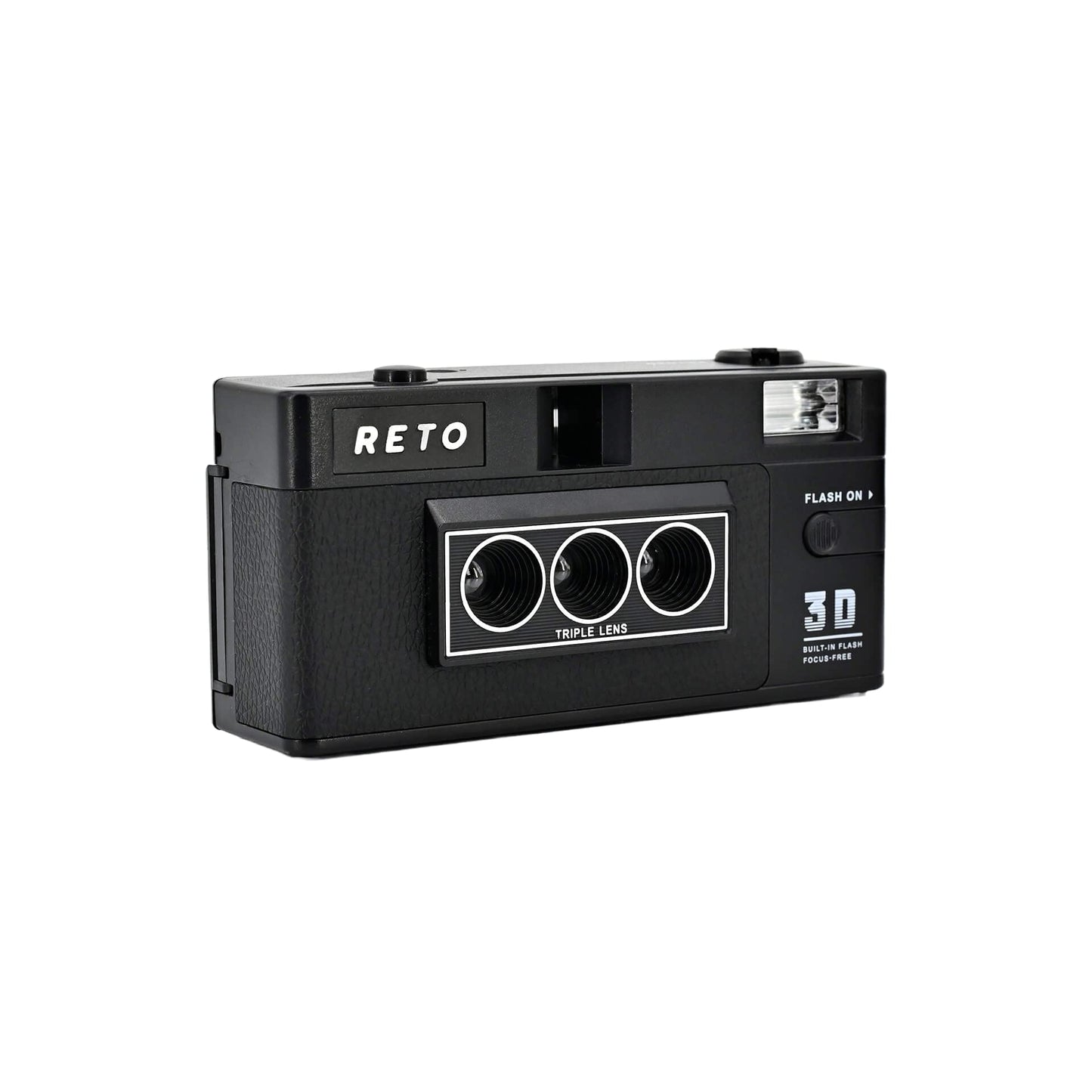 Reto Reto3D 35Mm 3D Film Camera - Retro Lenticular 3D Effect Boomerang Wigglegram Camera