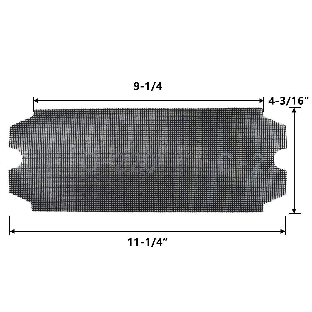 SCOTTCHEN Drywall Sanding Screen Mesh Sheet 4-3/16" x 11-1/4" Grit #80,120,220-36pcs