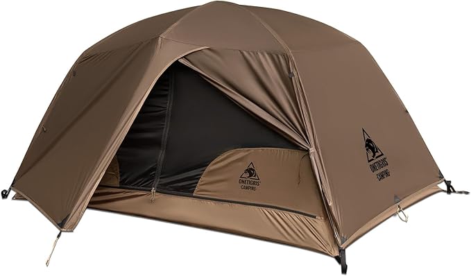 OneTigris COSMITTO 2 Person Backpacking Tent Shelter- Free Standing Lightweight Waterproof 3 Season Camping Tent for Outdo...