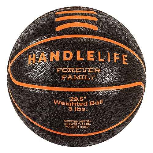 Goalrilla HandleLife Heavy Training Basketball Ball -- Weighted 3 lb. Ball Available in 29.5" (Size 7) and 28.5" (Size 6)