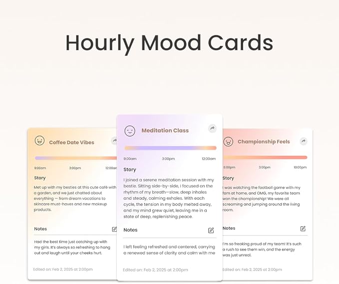 NUNA Pendant – Smart Necklace for Mood Emotion Monitoring Tracking, Mindfulness Vibration Waves, Meditation Support, Hourly Story of Mood Snapshot, Emotional Awareness App, Smart Wellness Wearable