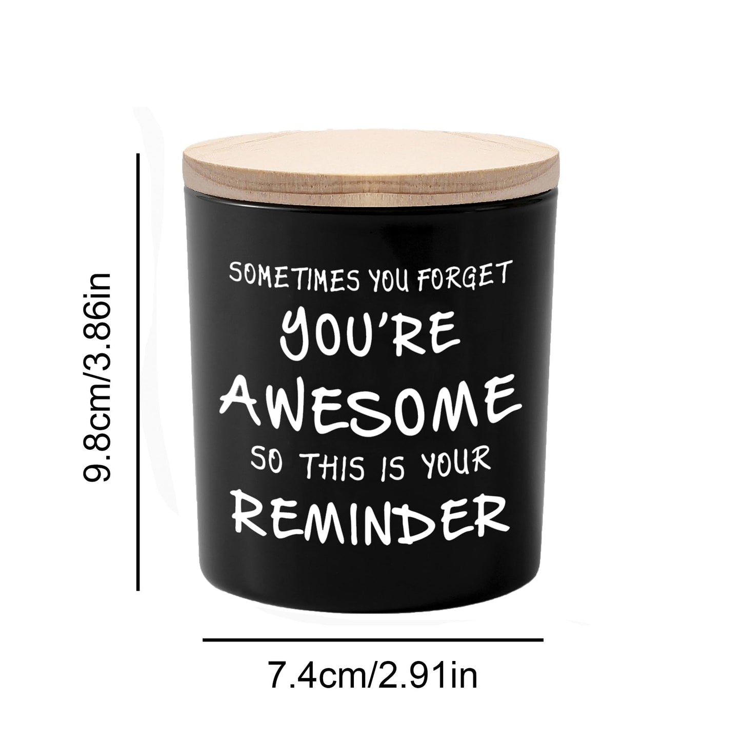 BFJLIFE Candles Gifts for Men Unique Valentines Fathers Day Christmas Anniversary Birthday Gifts for Him Brother Boyfriend Husband Stocking Stuffers for Men Novelty Sandalwood Scented Soy Candle