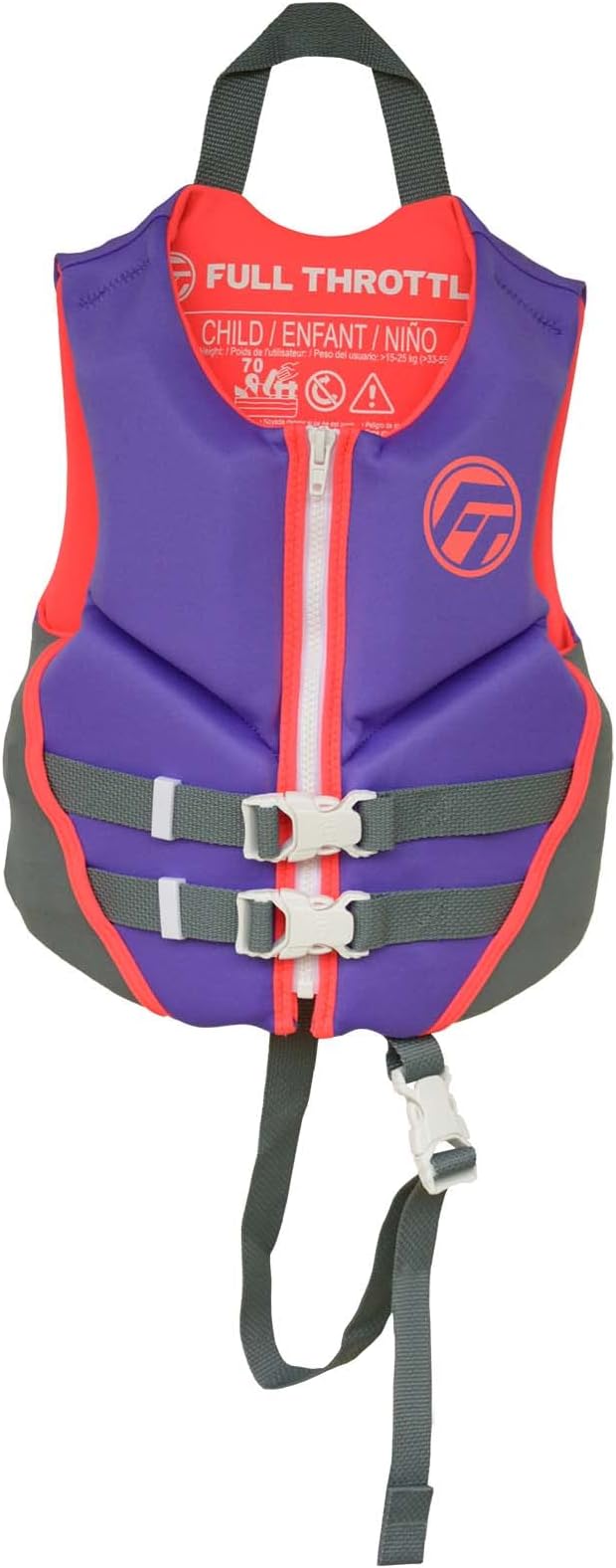 Full Throttle Child's Rapid Dry USCG Approved Life Jacket