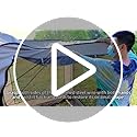 VEVOR Sidewalls for Screen House Gazebo, for VEVOR 15 x 13.8 ft Screen House Tent, Sun Protection, 5.51 x 5.25 ft 300D Oxf...