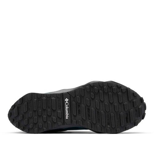 Columbia Mens Facet 75 Outdry Mid Waterproof Hiking Shoe, Deep Wave/Black, 9