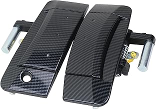 APPERFiT 350Z Exterior Door Handle Carbon Fiber Compatible with Nissan 350Z Left Driver Side & Right Passenger Side Door P...