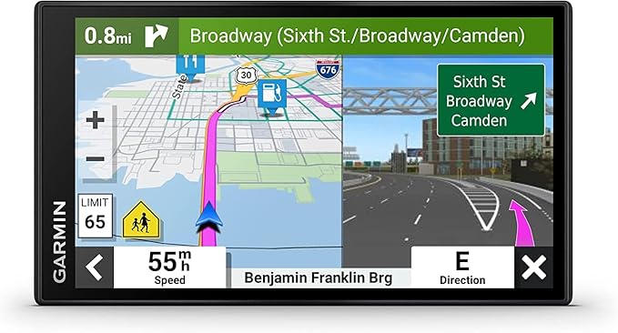 Garmin DriveSmart 66 EX 6-Inch Car GPS Navigator with Advanced Lane Guidance, Real-Time Traffic and Lifetime Map Updates (...