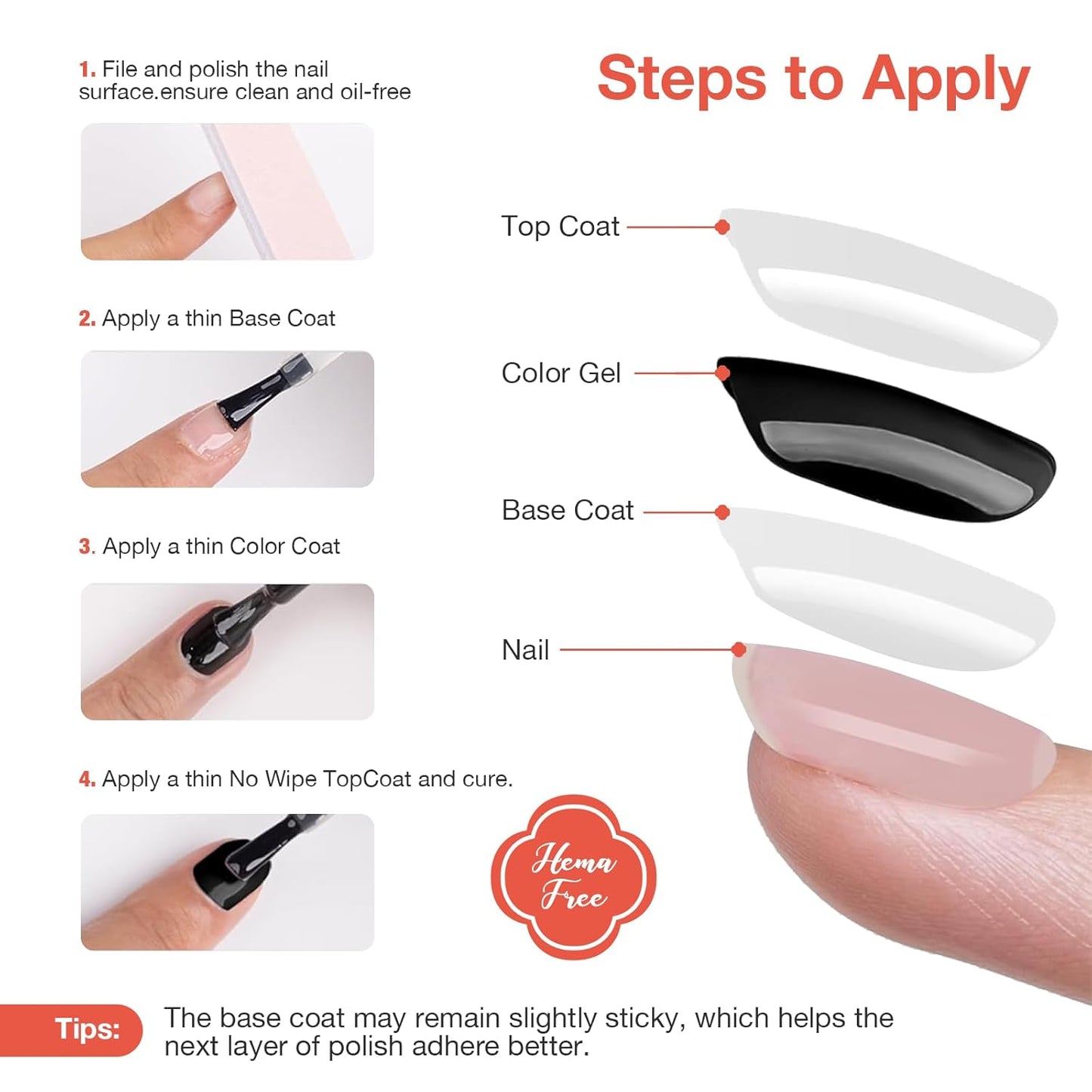15ml Gel Top Coat Glossy Top Coat– Long Lasting Professional Nail Art Home Salon