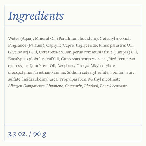 Juniper Massage Cream, 96g. Soothes Muscle & Joint Pain. Pre-Workout & Post-Work Out Body Cream. Herbal Body Cream for Elderly People by Swiss Just.
