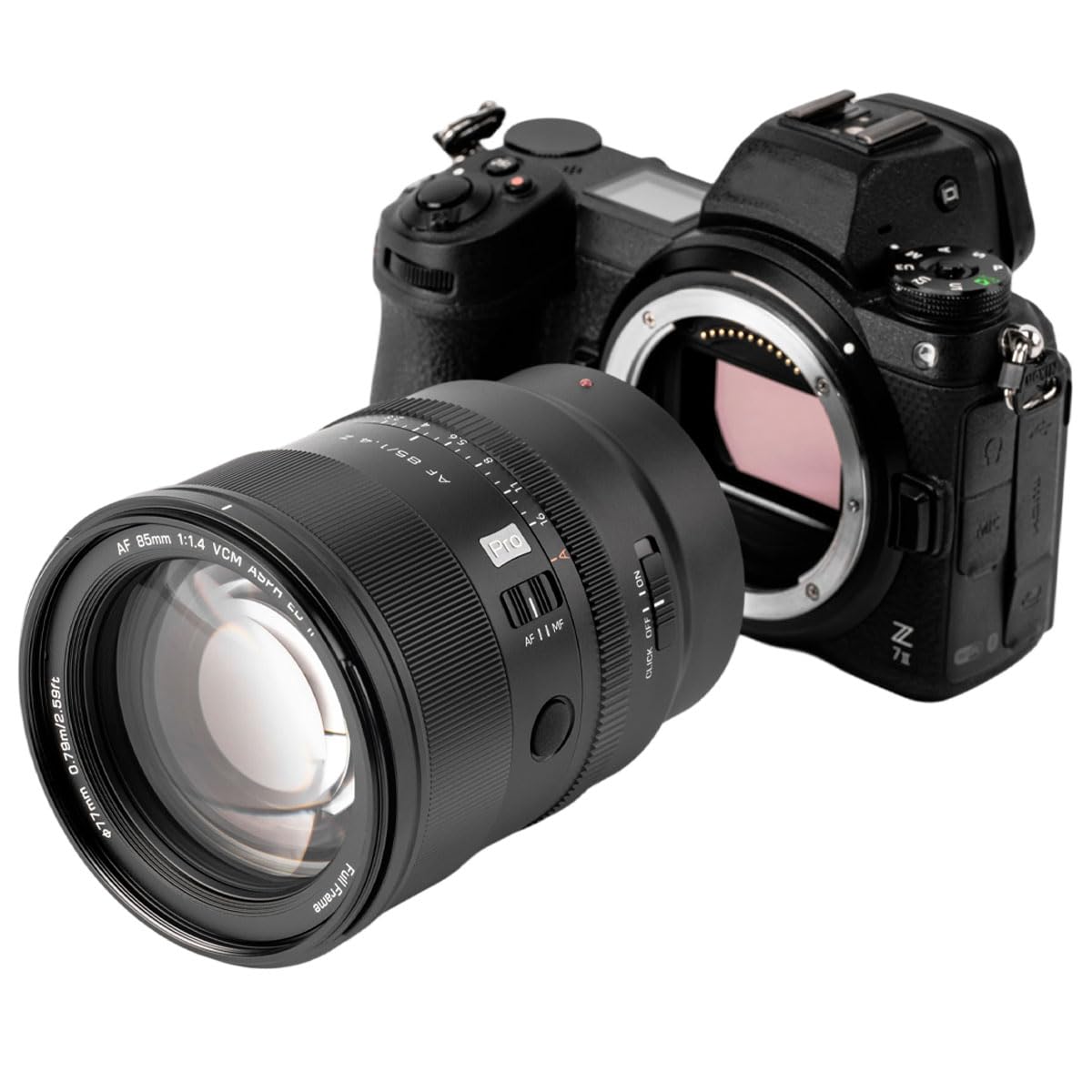 VILTROX 85mm f/1.4 F1.4 Z STM Full Frame Portrait Lens for Nikon Mirrorless Cameras,Autofocus Large Aperture Lens Compatible with Z-Mount Z30 Z50 Z50II ZFC Z5 Z5II Z6 Z6II Z6III Z7 Z7II Z8 Z9 ZF ZR