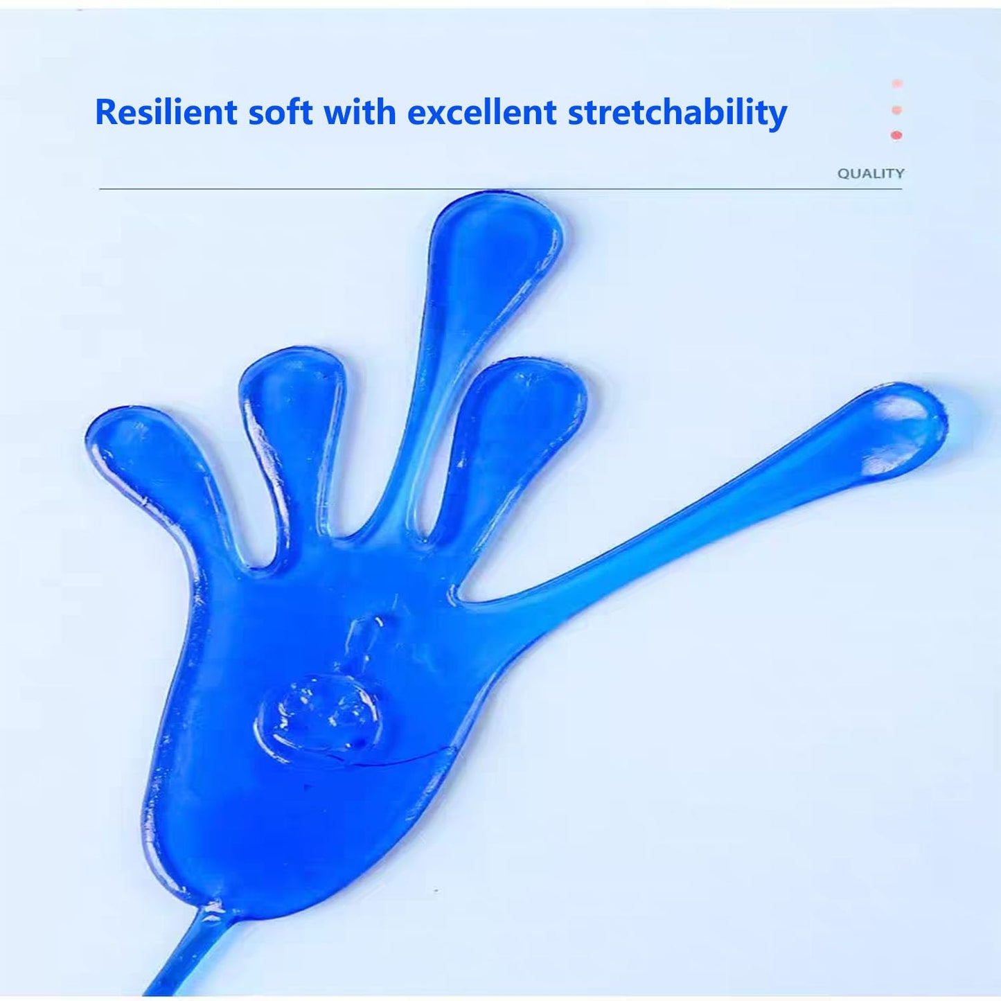 Tuko 20PCS Sticky Hands, Sticky Finger, Kids' Party Favor Sets， Fun Toys, Party Favors, Wacky Fun Stretchy Sticky Hands, Party Favors, Birthday Parties, Toys for Sensory Kids,20PCS