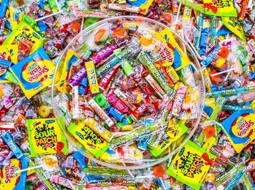 Bulk Candy Variety Pack - 20 lb Candy - Candy Bulk Individually Wrapped Candy- Halloween Candies - Trick Or Treat Candies - Piñata Filler Stuffers - Pinata Candy Stuffers - Candy Party Favors