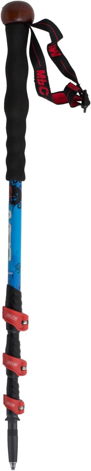 MBC Carbon Fiber Trekking Pole 4 Section Extendable Photography Monopod Leg Stand for Camera and Camcorder