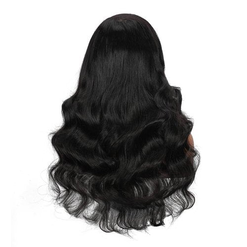 ZCORGDHAIR Body Wave Lace Front Wigs 13x6 Lace Wig Human Hair Hd Lace Front Wig Human Hair Wigs Body Wave Frontal Wig Baby Hair Natural Hairline Natural Black（26in
