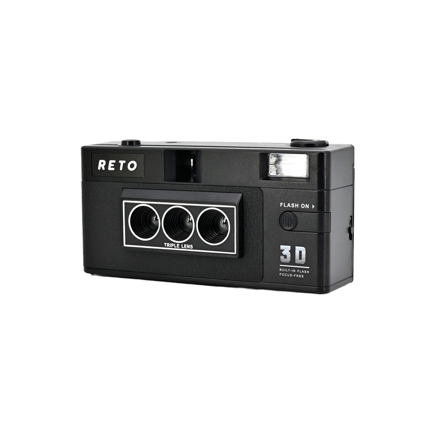 Reto Reto3D 35Mm 3D Film Camera - Retro Lenticular 3D Effect Boomerang Wigglegram Camera