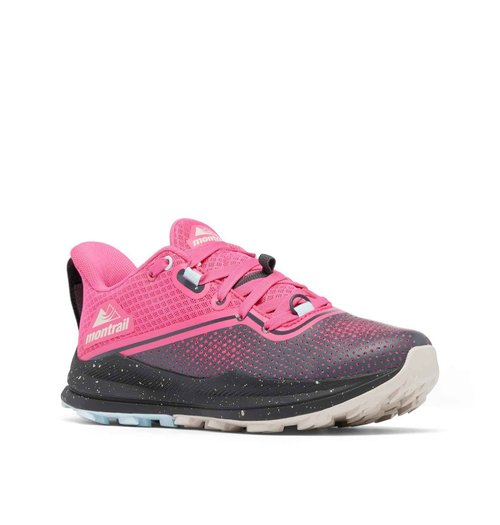 Columbia Women's Montrail Trinity FKT, Shark/Ultra Pink, 6.5