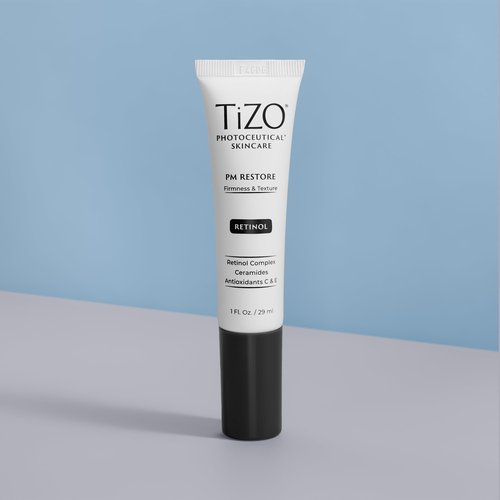 TIZO Photoceutical PM Restore, 1 Ounce (Pack of 1) for All Skin Types - Reduces Fine Lines and Wrinkles