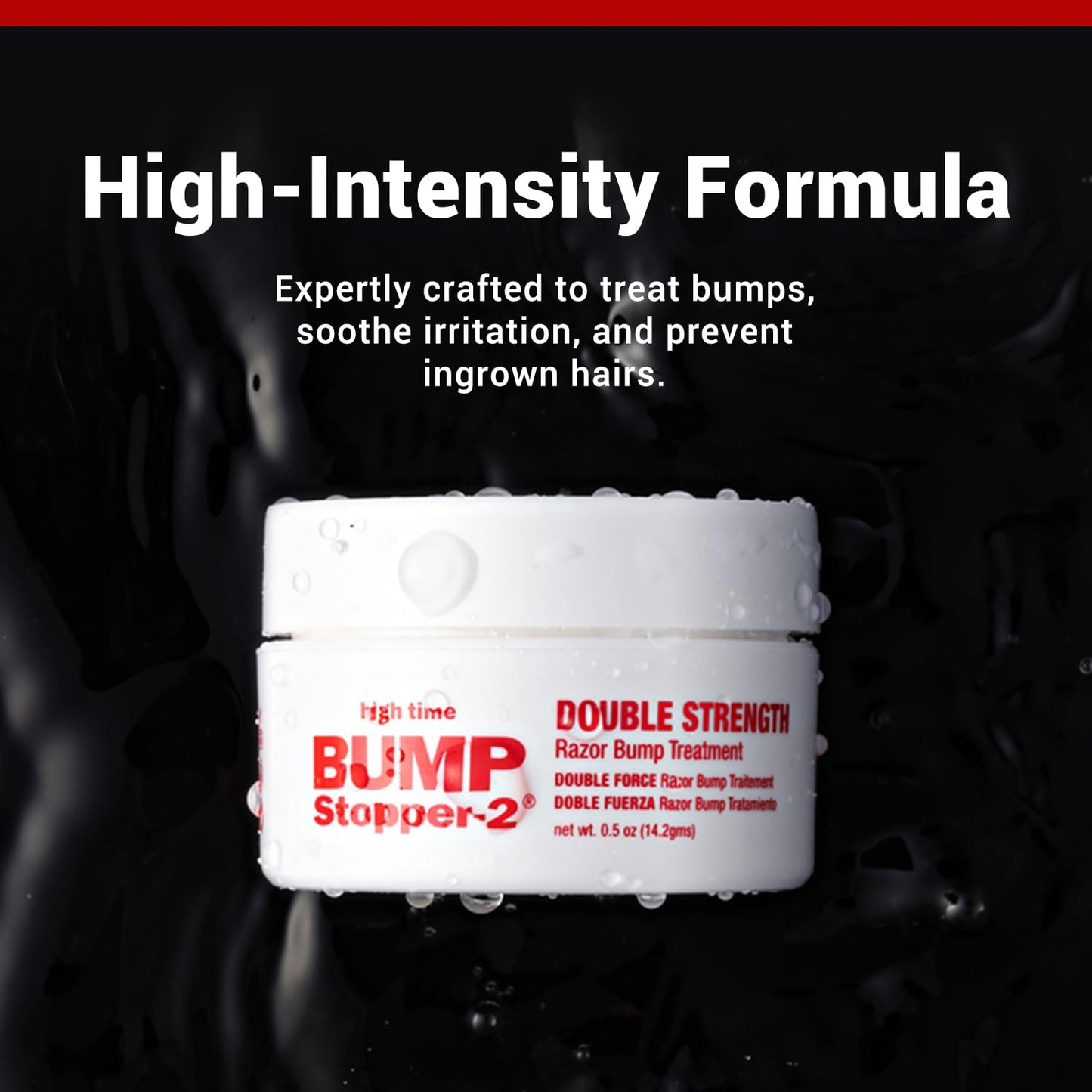 Bump Stopper-2 Razor Bump Treatment, Double Strength Formula - .5 oz