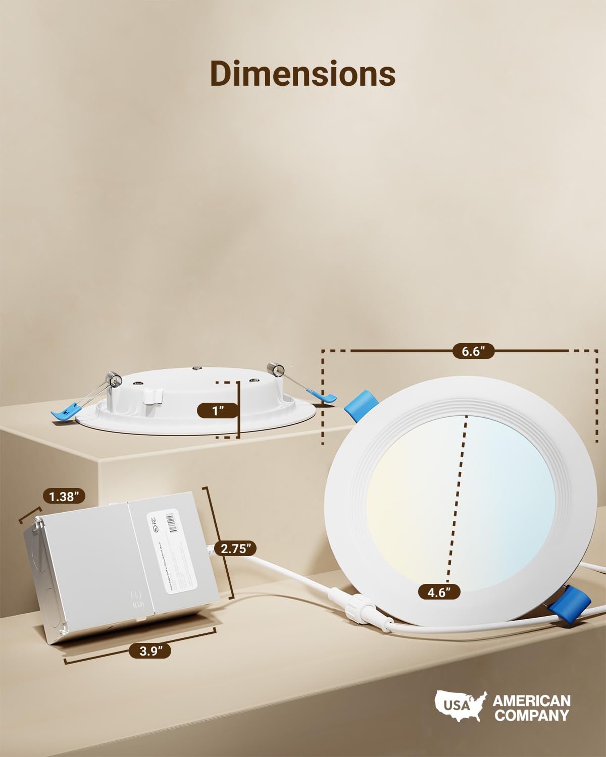 Sunco 12 Pack 6 Inch LED Recessed Light, Ceiling Canless Recessed Lights, Baffle Trim, 850 LM, 14W, Selectable CCT 2700K/3000K/4000K/5000K/6000K, Dimmable with Junction Box