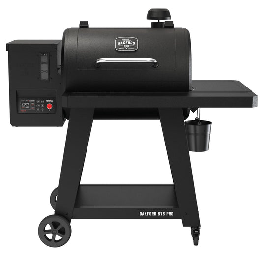 Oakford 875 Pro Pellet Gril with 824 SQ In Cooking Area, Cast Iron Grates, I-Site View Indicator, Heavy Duty Pellet Smoker Grill with Bluetooth Connectivity - 910-0512