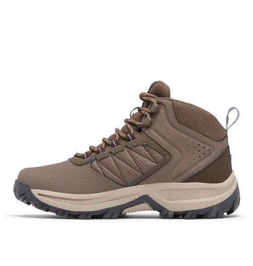 Columbia Womens Transverse Waterproof Hiking Boot, Mud/New Moon, 8