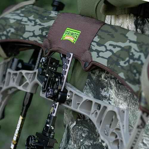 Primos Hunting Neoprene Bow Sling in Mossy Oak Bottomland, Universal Fit Bow Protection with Hands-Free and Feather-Lite