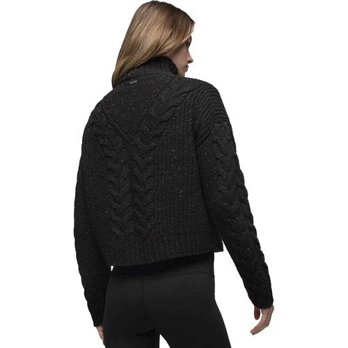 prAna Laurel Creek Sweater Black LG (Women's 10-12)
