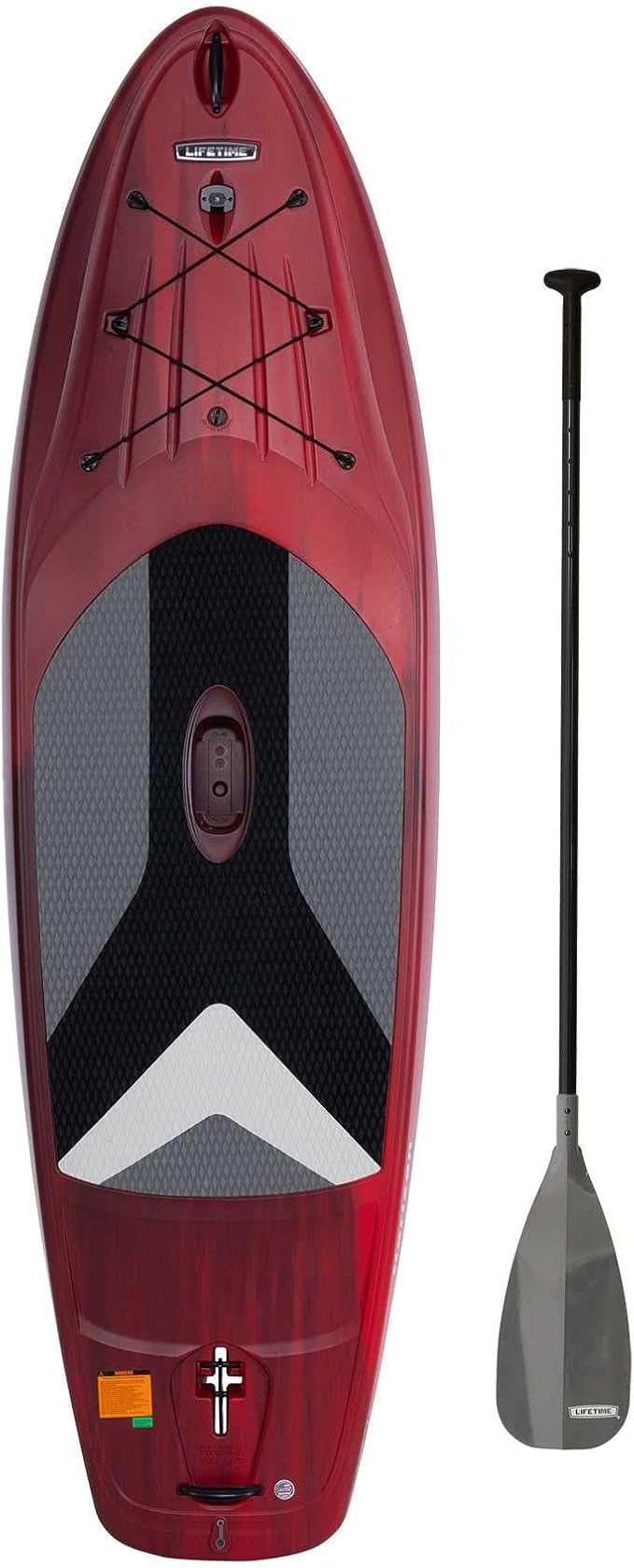 Lifetime Horizon 100 Hardshell Stand-Up Paddleboard (Paddle Included), Volcano Fusion