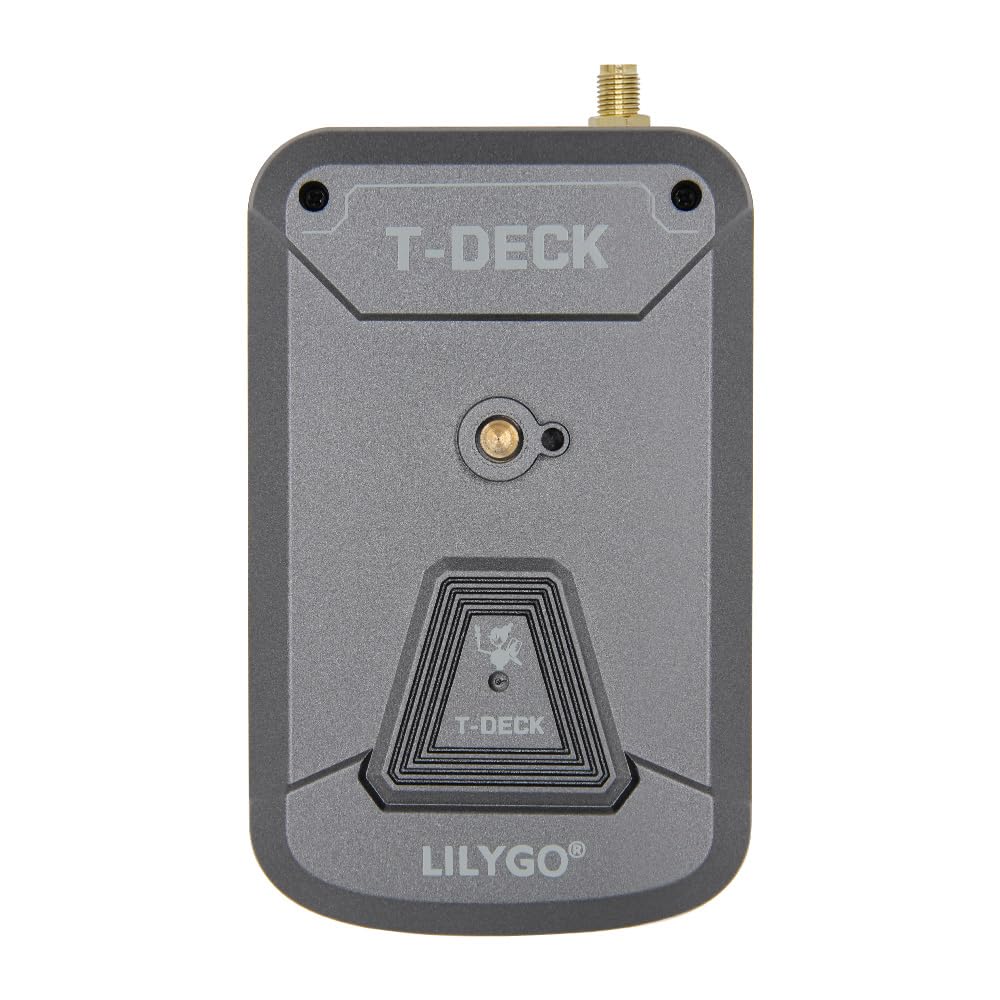 LILYGO T-Deck Plus ESP32-S3 915Mhz LORA-89 SX1262 Ulbox GPS 2.8-inch Display TTGO Development Board Black Keyboard External Antenna Strap ABS Shell