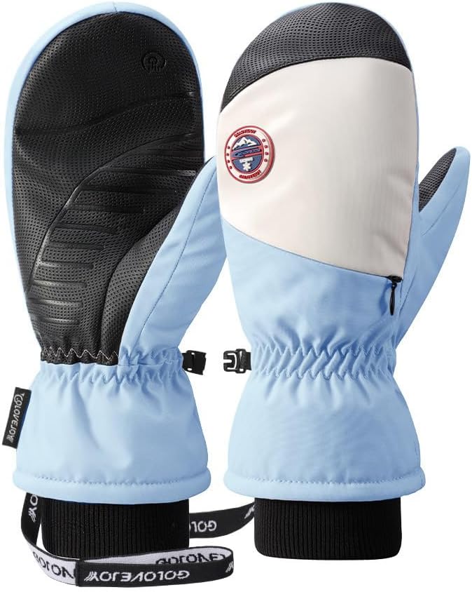 Winter Waterproof Ski Snow Warm Gloves for Men Women Windproof Cold Weather for Cycling Sports Outdoor Daily Work