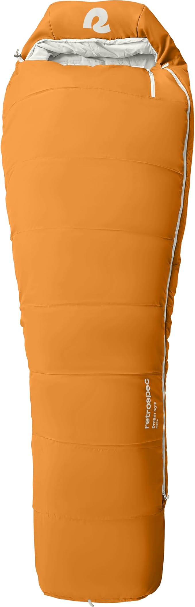 Retrospec Dream Mummy Sleeping Bag - 5, 15, & 30°F Cold Weather Camping & Travel Essential Gear with Water - Resistant She...