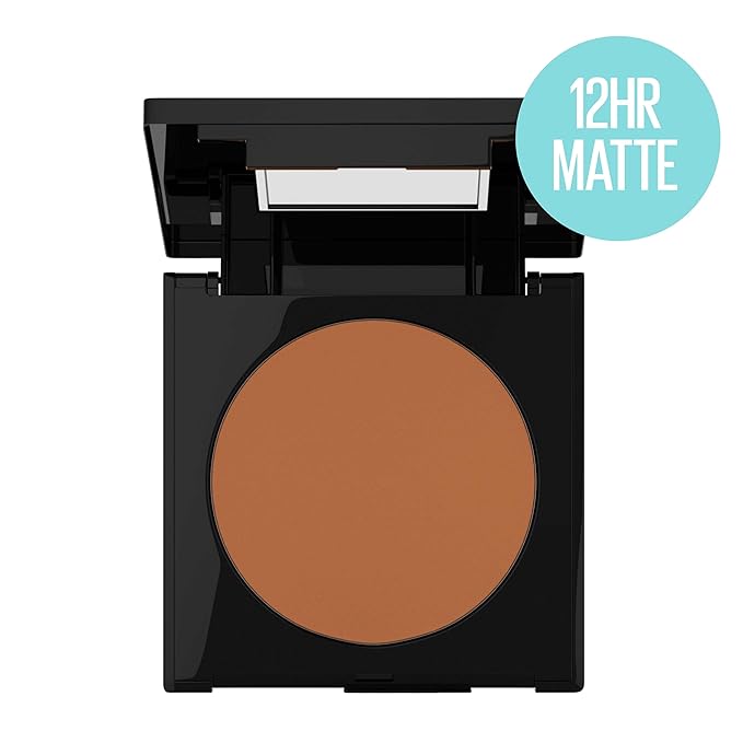 Maybelline Fit Me Matte + Poreless Pressed Face Powder Makeup & Setting Powder, Truffle, 1 Count
