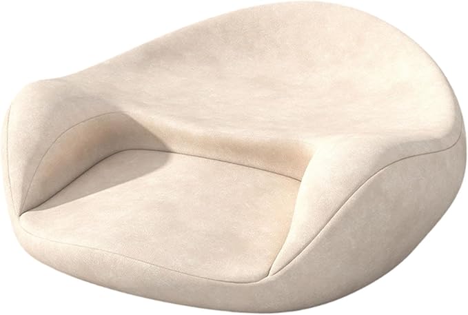 Meditation Cushion Yoga Mat Cushion Support Equipment Creative Seat Floor Pillow for Bedroom Tea Ceremony Sitting Living Room, Champagne