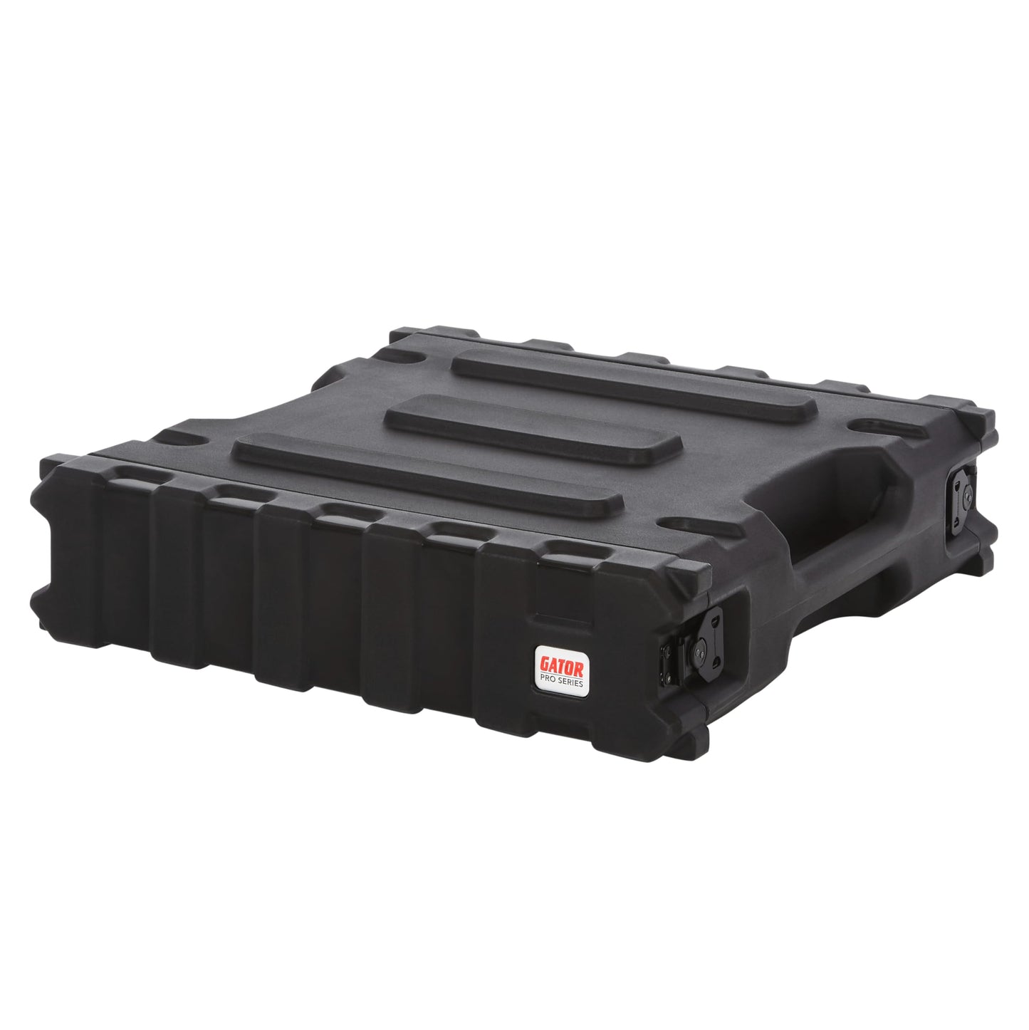 Gator Cases Pro Series Rotationally Molded 2U Rack Case with Standard 19 Depth, Made in USA (G-PRO-2U-19)
